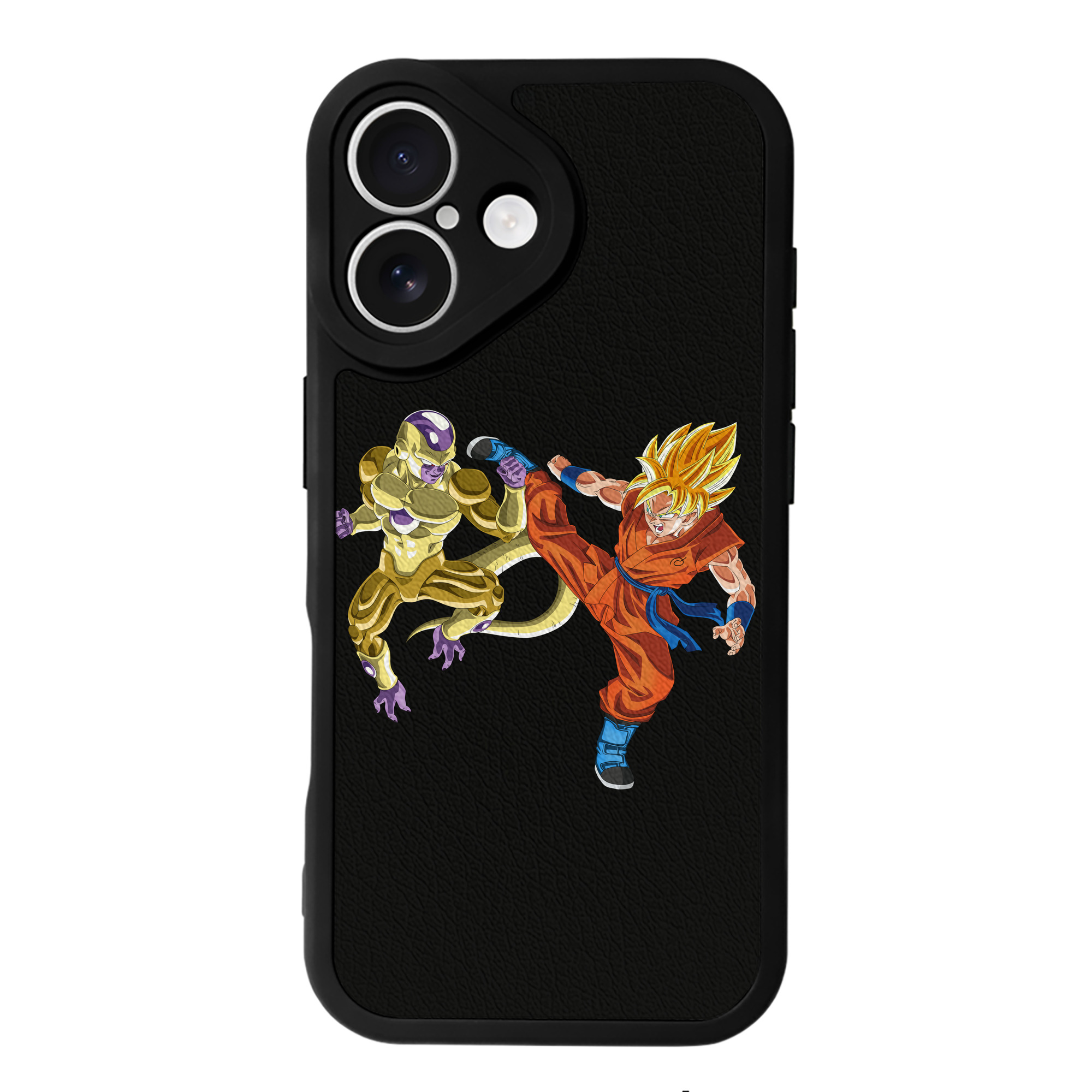 （画像用） ドラゴンボール DRAGON BALL 【iPhone 16シリーズ対応】シリコンスマホケース（レザー調） 材質：シリコン